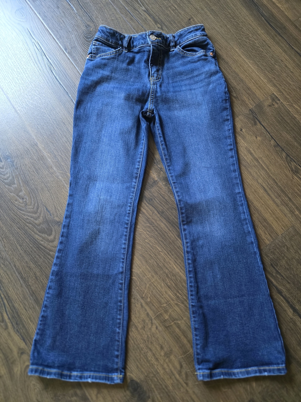 Cat & Jack Dark Blue Flare Jeans For Girl's